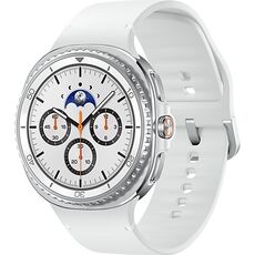 Galaxy Watch8 Classic | 46 мм | White | Sport/White | M/L, Размер ремешка : M/L, Тип ремешка : Sport, Размер корпуса : 46 мм, Подключение часов : Bluetooth / Wi-Fi, Цвет ремешка: White, Цвет: White